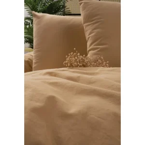 سرویس ملحفه کاتن باکس مدل Neat Bej-Krem دو نفره 4 تکه