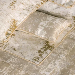 سرویس روتختی کاتن باکس مدل Smart Grain gold دو نفره 4 تکه