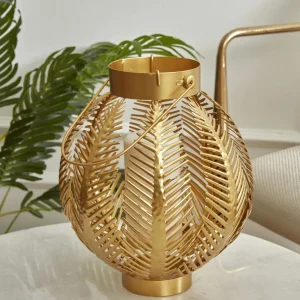 ظرف دکوری کاراجاهوم مدل فانوس Gold