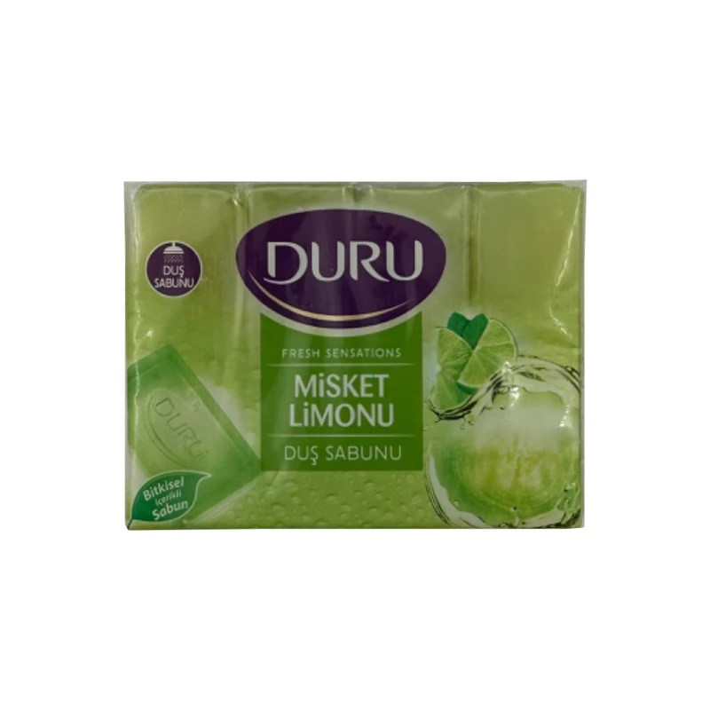 صابون شستشو دورو مدل MISKET LIMONU وزن 600 گرم بسته 4 عددی