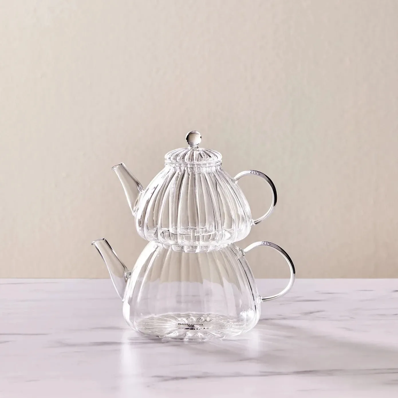 قوری شیشه ای کاراجا مدل Lori Borosilikat کد 502000427