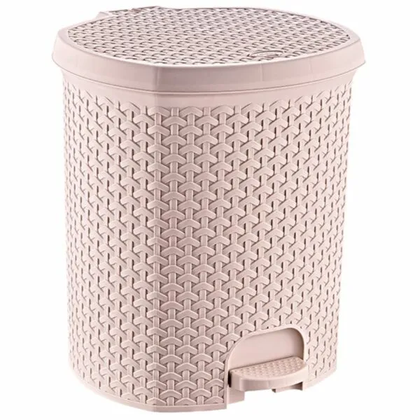 سطل زباله پدالی هوبی لایف مدل Rattan 011123 کد 901000279