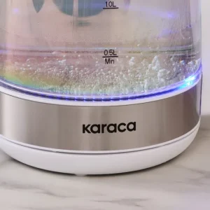 كتري برقي كاراجا مدل شیشه رنگي K20 2200W Opal کد 502000770