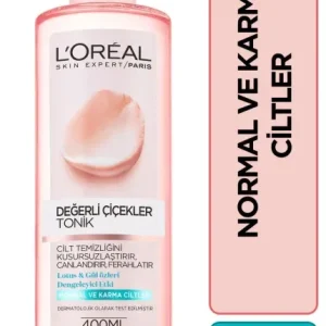 تونر لورال Loreal پوست نرمال تا مختلط حجم 400 میل