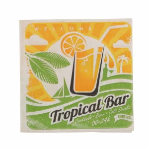 دستمال كاغذي كاراجا هوم مدل راه راه صورتي Tropical