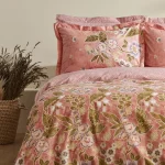 ست لحاف دو نفره %100پنبه اي كاراجا هوم مدل Pasares