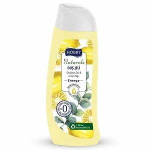 شامپو بدن هوبی حاوی عصاره اکالیپتوس و روغن لیمو 500 میل