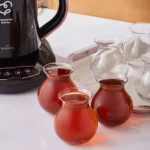 فنجان چاي خوري كاراجا 6 نفره شيشه اي تاتلي جان کد 502000593