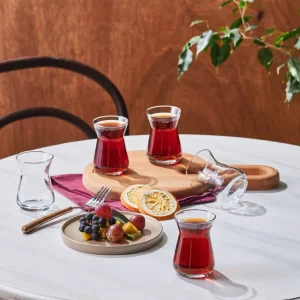 ست چاي خوري كاراجا شيشه اي 6 نفره ايرم کد 502000590