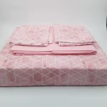 سرویس پنبه دوزی کاتن باکس مدل Minimal Best Pembe دو نفره 4 تکه