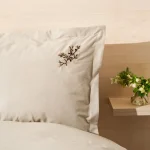 ست لحاف تک نفره کاراجا هوم مدل Doğasever Olive Doğadan Renkler کد 505000134