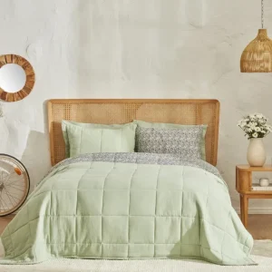 ست خواب تک نفره کاراجا هوم مدل Summer Comfort Yeşil کد 505000150