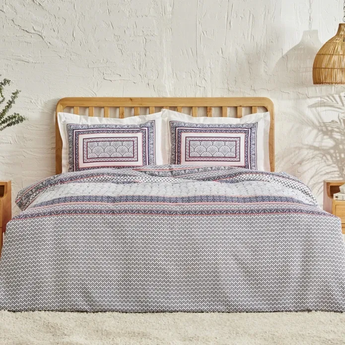 ست خواب دو نفره کاراجا هوم مدل Navy Pamuk کد 505000168