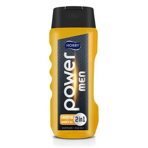 شامپو سر و بدن هوبی Power Men مدل ۲ در ۱ 400 میل